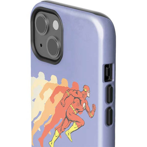 DC Comics The Flash Speed Mode Pose iPhone 15 Plus Impact Case