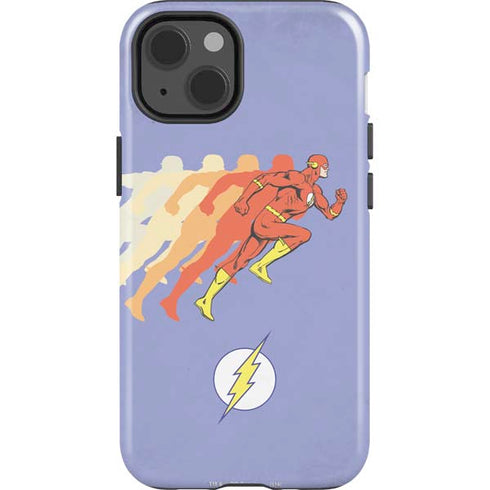 DC Comics The Flash Speed Mode Pose iPhone 14 Impact Case