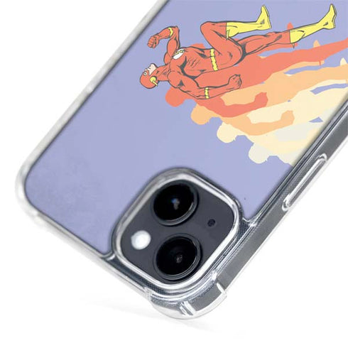 DC Comics The Flash Speed Mode Pose iPhone 15 Plus MagSafe Case