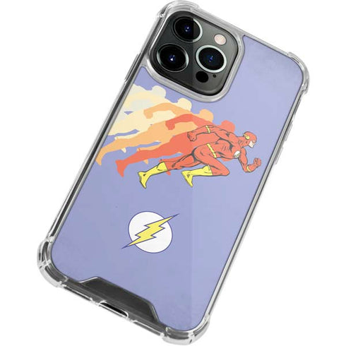 DC Comics The Flash Speed Mode Pose iPhone 15 Pro Clear Case