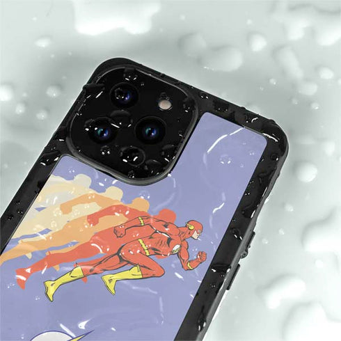 DC Comics The Flash Speed Mode Pose iPhone 14 Pro Max Waterproof Case