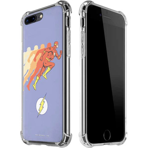 DC Comics The Flash Speed Mode Pose iPhone 7/8 Plus Clear Case