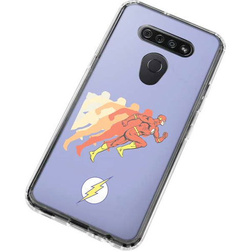 DC Comics The Flash Speed Mode Pose LG K51/Q51 Clear Case