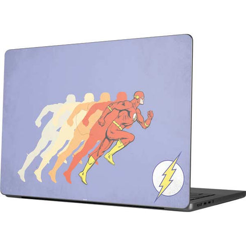 DC Comics The Flash Speed Mode Pose MacBook Pro 14in (2021-24) Skin