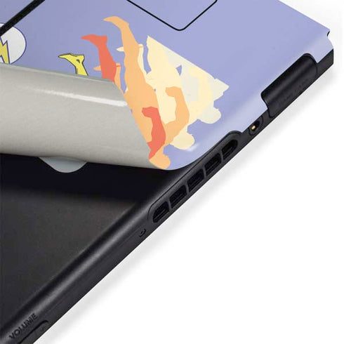 DC Comics The Flash Speed Mode Pose Nintendo Switch Bundle Skin