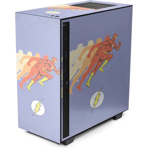 DC Comics The Flash Speed Mode Pose NZXT H510 Compact ATX Mid-Tower Case Skin