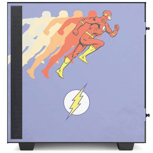 DC Comics The Flash Speed Mode Pose NZXT H510 Compact ATX Mid-Tower Case Skin