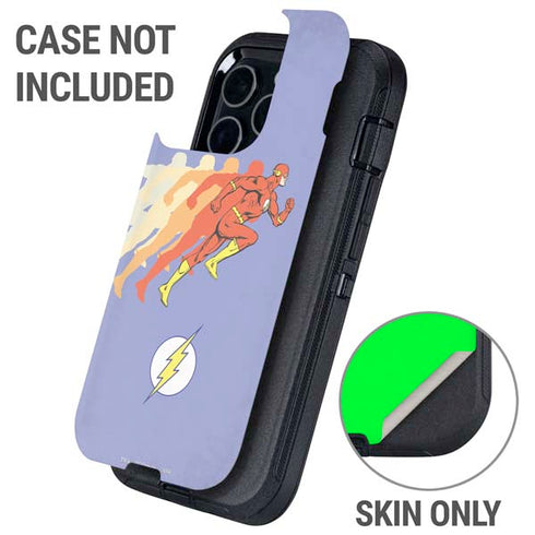 DC Comics The Flash Speed Mode Pose Otterbox Defender iPhone Skin