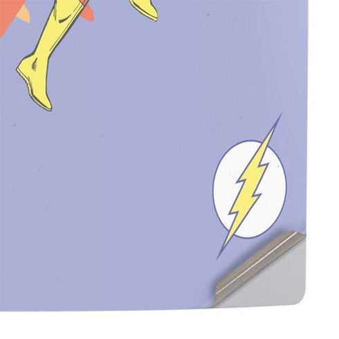 DC Comics The Flash Speed Mode Pose PS5 Slim Digital Edition Console Skin