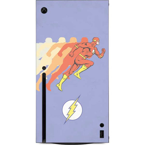 DC Comics The Flash Speed Mode Pose Xbox Series X Console Skin