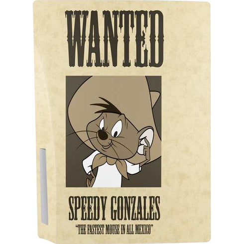 Looney Tunes Speedy Gonzales- Andale! Andale! PS5 Console Skin