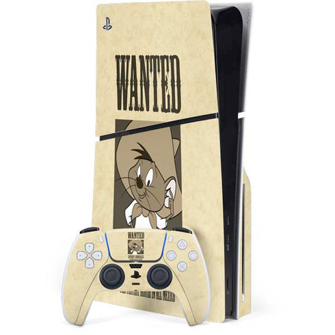 Looney Tunes Speedy Gonzales- Andale! Andale! PS5 Slim Disk Bundle Skin