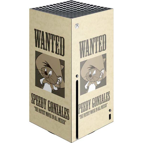 Looney Tunes Speedy Gonzales- Andale! Andale! Xbox Series X Console Skin