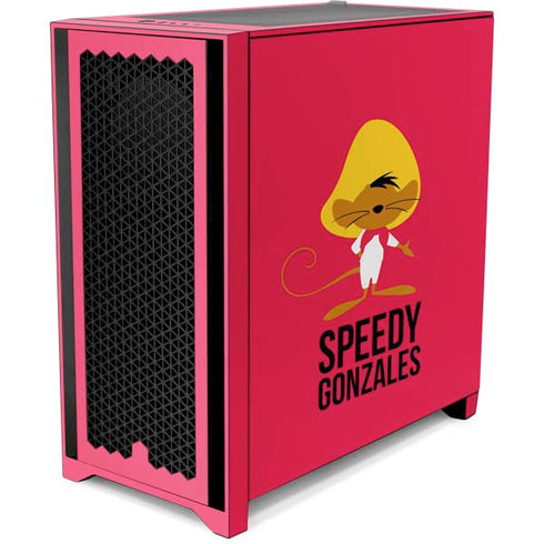 Looney Tunes Speedy Gonzales Identity Corsair 4000D Tempered Glass Mid-Tower ATX Case Skin