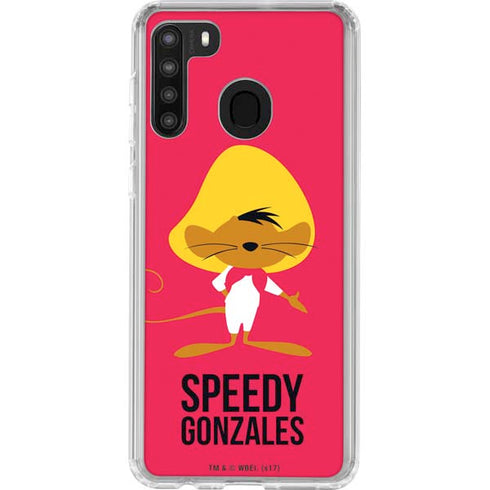 Looney Tunes Speedy Gonzales Identity Galaxy A21 Clear Case