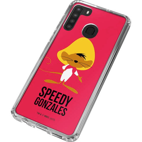 Looney Tunes Speedy Gonzales Identity Galaxy A21 Clear Case