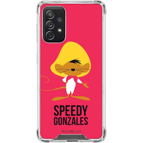 Looney Tunes Speedy Gonzales Identity Galaxy A72 5G Clear Case