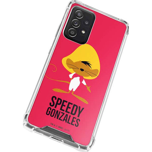 Looney Tunes Speedy Gonzales Identity Galaxy A72 5G Clear Case