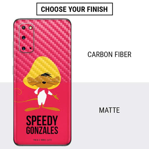 Looney Tunes Speedy Gonzales Identity Galaxy S20 Skin