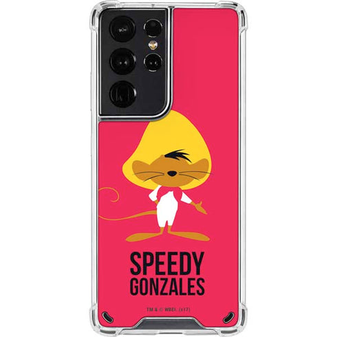 Looney Tunes Speedy Gonzales Identity Galaxy S21 Ultra 5G Clear Case