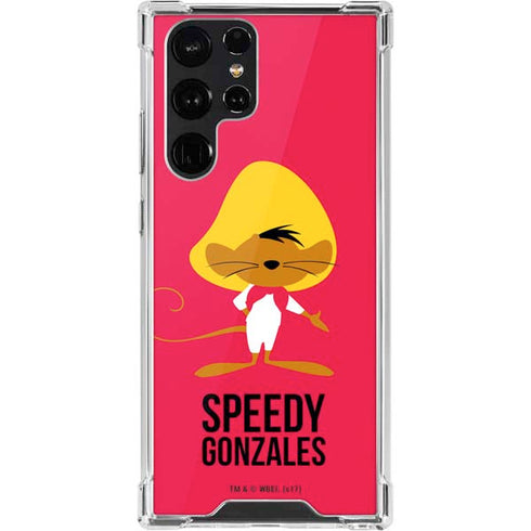 Looney Tunes Speedy Gonzales Identity Galaxy S22 Ultra Clear Case