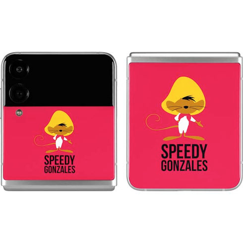 Looney Tunes Speedy Gonzales Identity Galaxy Z Flip4 5G Skin