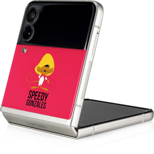 Looney Tunes Speedy Gonzales Identity Galaxy Z Flip4 5G Skin