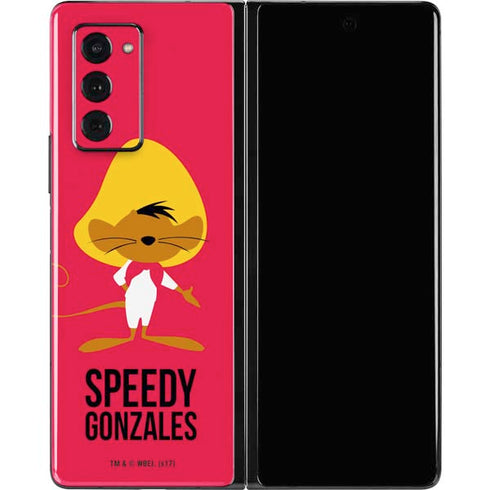 Looney Tunes Speedy Gonzales Identity Galaxy Z Fold2 5G Skin