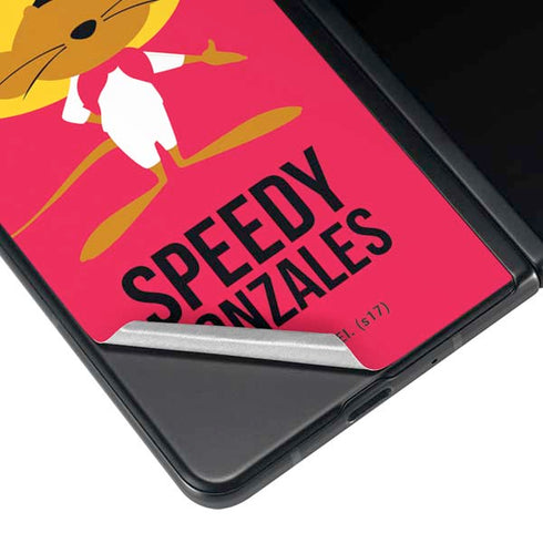 Looney Tunes Speedy Gonzales Identity Galaxy Z Fold3 5G Skin
