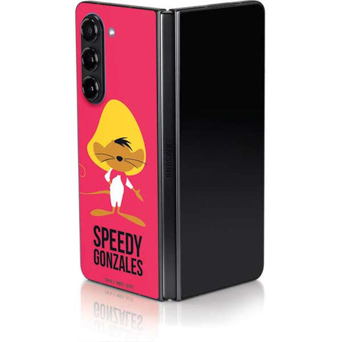 Looney Tunes Speedy Gonzales Identity Galaxy Z Fold5 5G Skin