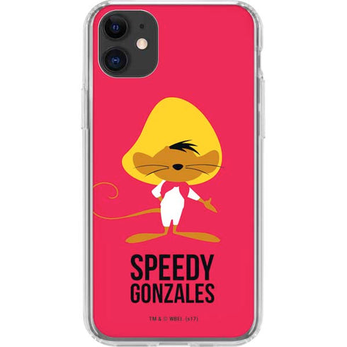 Looney Tunes Speedy Gonzales Identity iPhone 11 Clear Case
