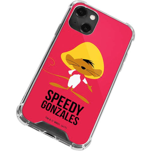 Looney Tunes Speedy Gonzales Identity iPhone 14 Plus Clear Case