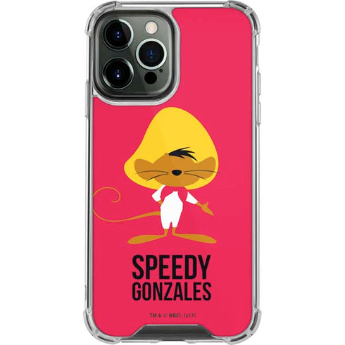 Looney Tunes Speedy Gonzales Identity iPhone 14 Pro Max Clear Case