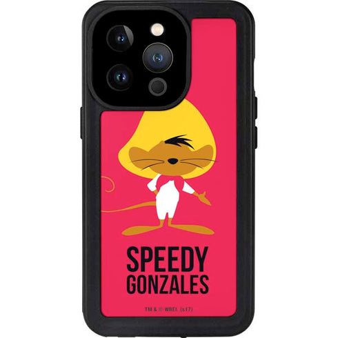 Looney Tunes Speedy Gonzales Identity iPhone 15 Pro Waterproof Case