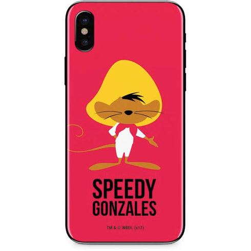 Looney Tunes Speedy Gonzales Identity iPhone X Skin