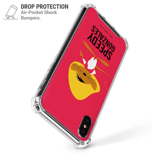 Looney Tunes Speedy Gonzales Identity iPhone XS Max Clear Case