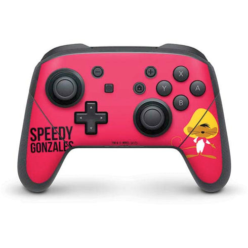 Looney Tunes Speedy Gonzales Identity Nintendo Switch Pro Controller Skin