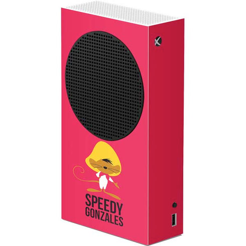 Looney Tunes Speedy Gonzales Identity Xbox Series S Console Skin