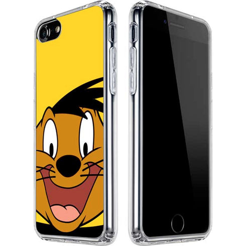 Looney Tunes Speedy Gonzales iPhone SE (2nd & 3rd Gen) Clear Case