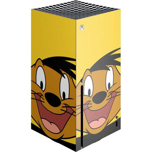 Looney Tunes Speedy Gonzales Xbox Series X Console Skin