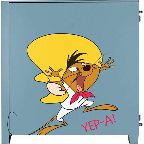 Looney Tunes Speedy Gonzales -Yepa! Yepa! Corsair 4000D Tempered Glass Mid-Tower ATX Case Skin