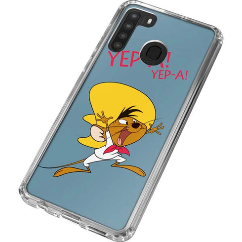 Looney Tunes Speedy Gonzales -Yepa! Yepa! Galaxy A21 Clear Case