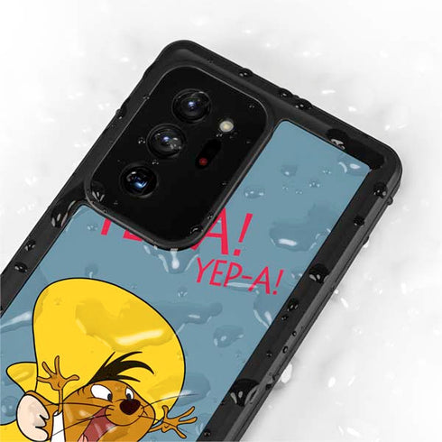 Looney Tunes Speedy Gonzales -Yepa! Yepa! Galaxy Note20 Ultra 5G Waterproof Case