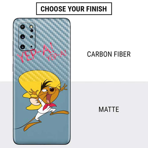 Looney Tunes Speedy Gonzales -Yepa! Yepa! Galaxy S20 Plus Skin
