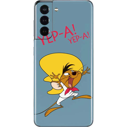 Looney Tunes Speedy Gonzales -Yepa! Yepa! Galaxy S21 5G Skin