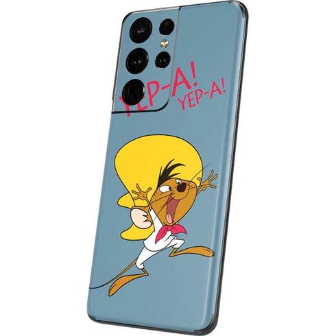 Looney Tunes Speedy Gonzales -Yepa! Yepa! Galaxy S21 Ultra 5G Skin
