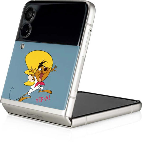 Looney Tunes Speedy Gonzales -Yepa! Yepa! Galaxy Z Flip3 5G Skin