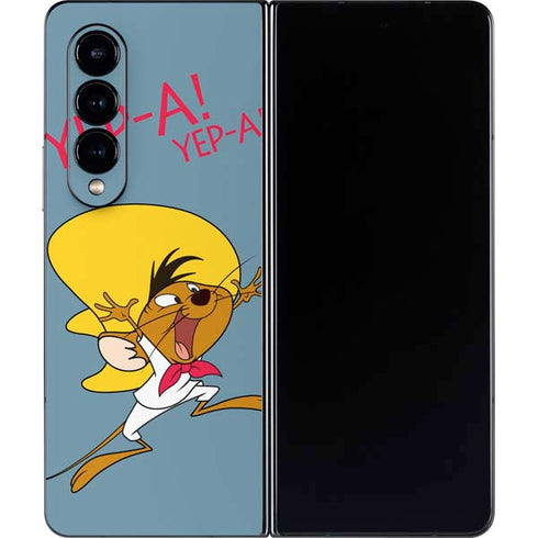 Looney Tunes Speedy Gonzales -Yepa! Yepa! Galaxy Z Fold4 5G Skin