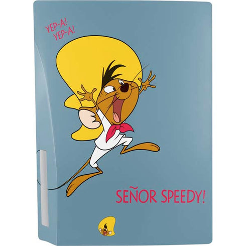 Looney Tunes Speedy Gonzales -Yepa! Yepa! PS5 Console Skin