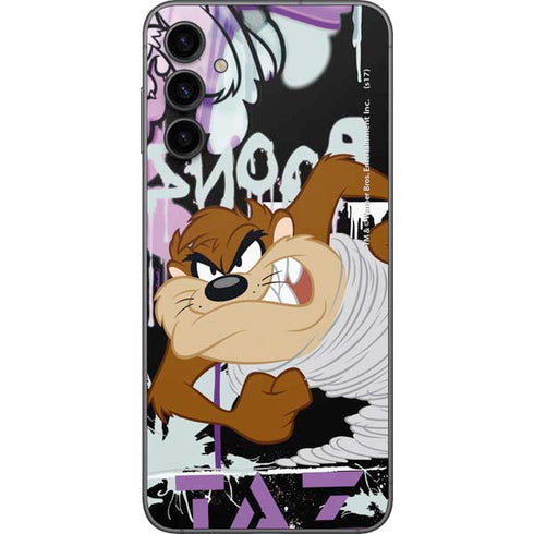 Looney Tunes Splatter Paint Tasmanian Devil Galaxy A14 5G Skin